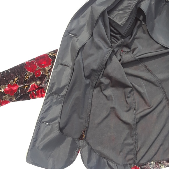 R & K Evening Velvet Lightweight Jacket - Picture 3 of 4